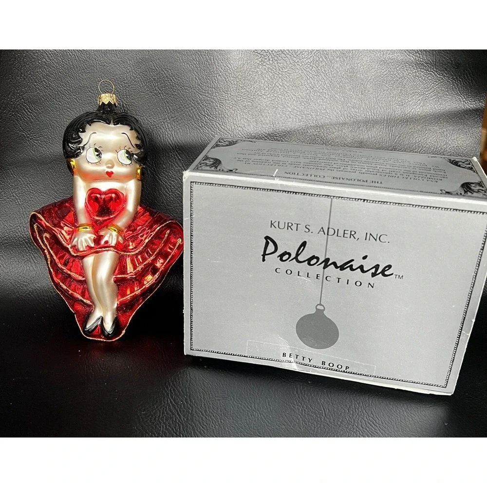 Kurt S Adler Polonaise Collection BETTY BOOP Ornament Handcrafted by Komozja